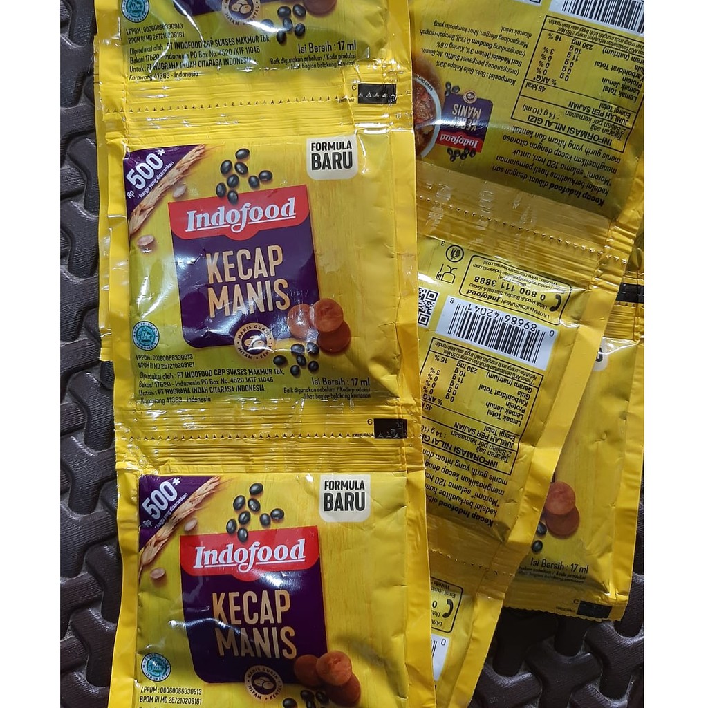 Kecap Manis Indofood Renceng 17 ML x 10 Pcs