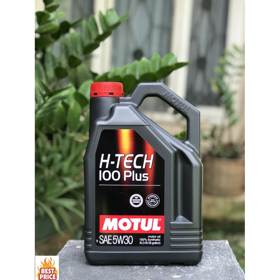 Oli Motul H-Tech 100 Plus Sae 5w30 Galon 4 Liter