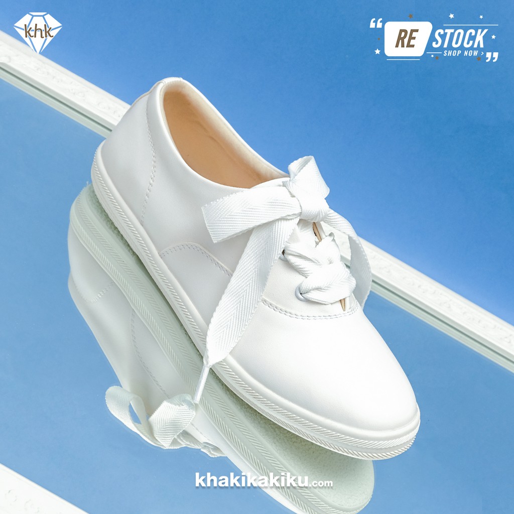 KHK by Khakikakiku Exie White Sneakers