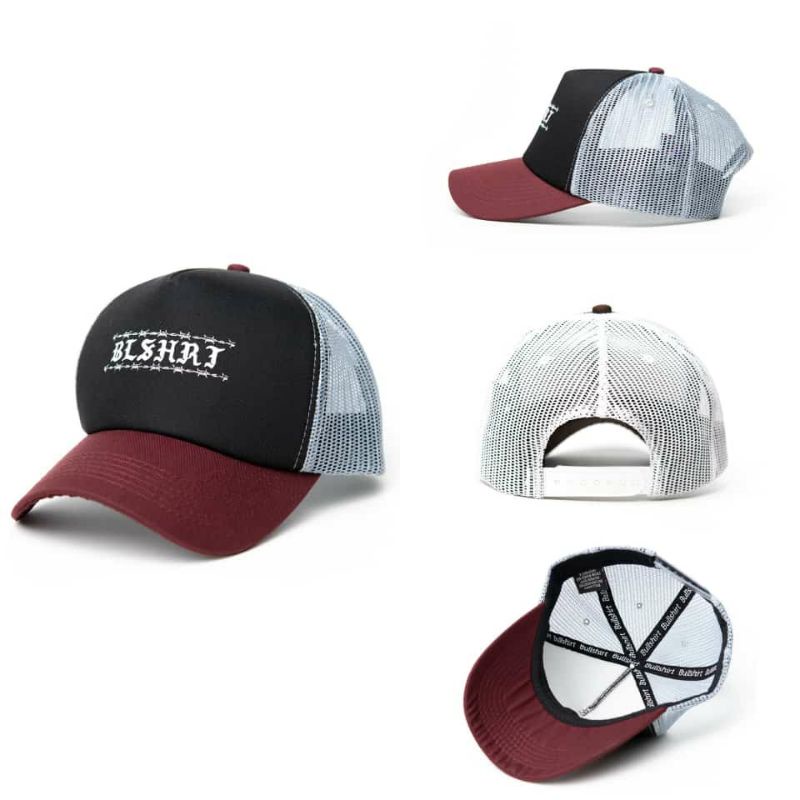 TOPI TRUCKER JARING TOPI PRIA TOPI DISTRO ORIGINAL LOKAL BRAND BULLSHIRT