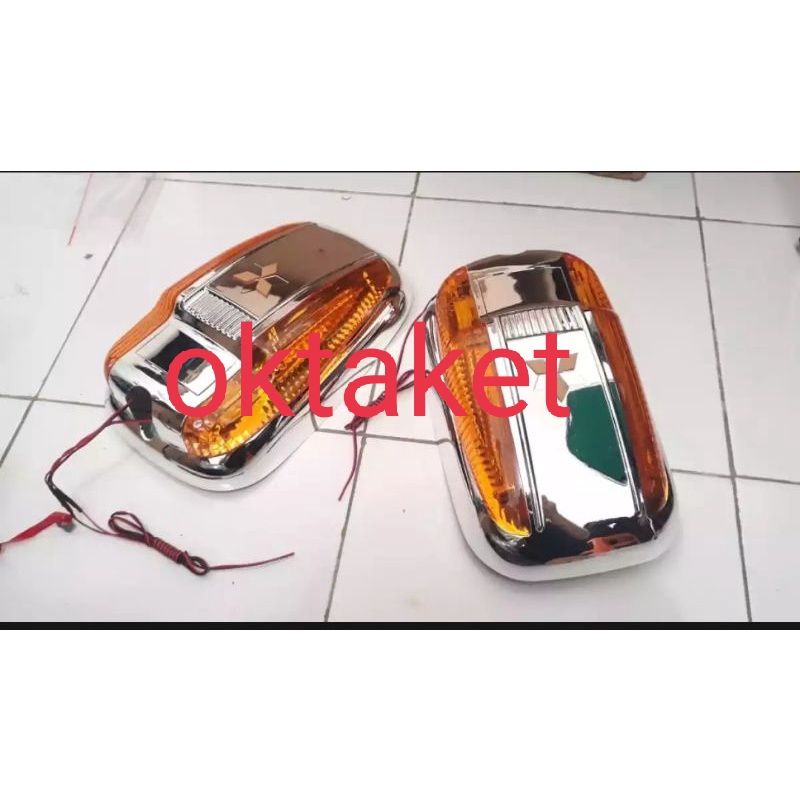 cover spion canter ada lampu led