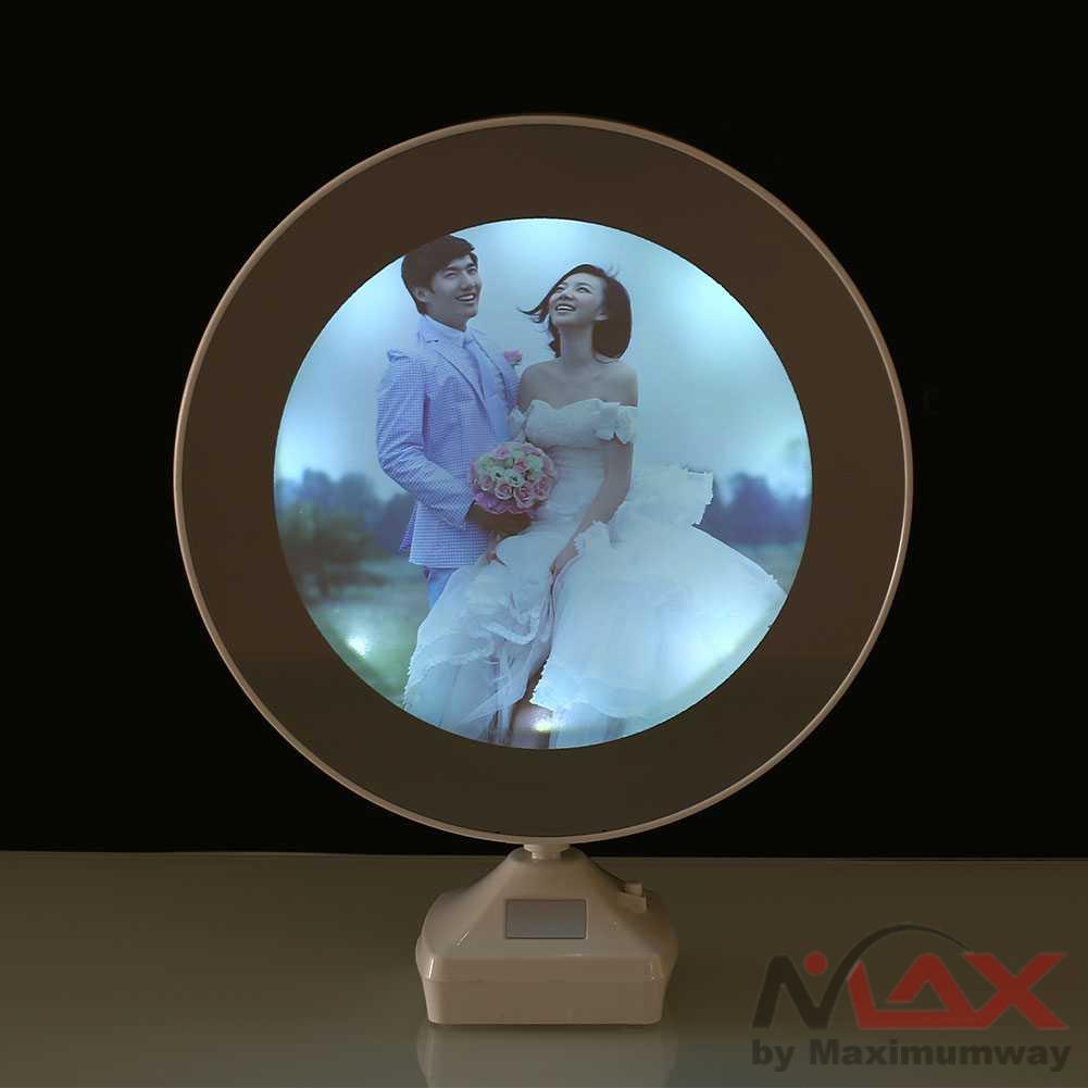 Cermin MakeUp bisa berubah jadi bingkai foto lihat videonya TaffHOME Cermin Magic dengan Photo Frame - A1240 Warna Putih / Lampu tidur / cermin makeup / cermin make up / lampu kamar / lampu dekorasi / frame foto / hadiah unik / kado unik / LED dekorasi