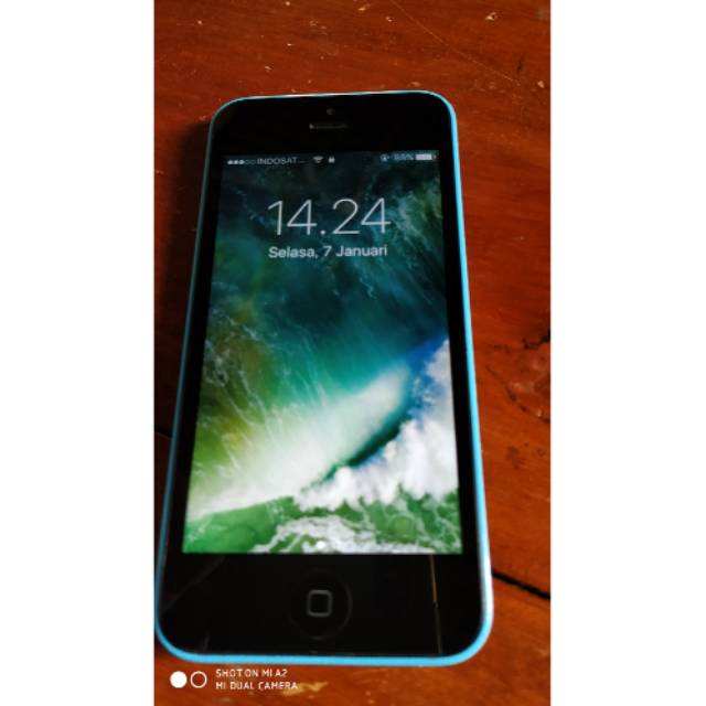 Iphone 5c 16gb batangan seken second