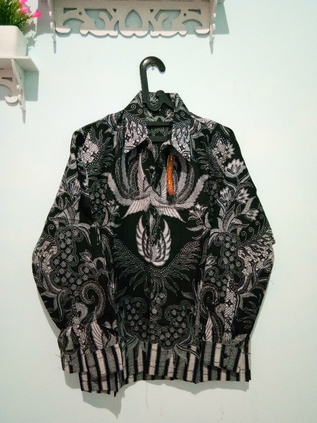 (termurah - Ori & Real Pic!  Warna) Batik Couple Andhini Kebaya Couple Brukat Anabel - Bs073