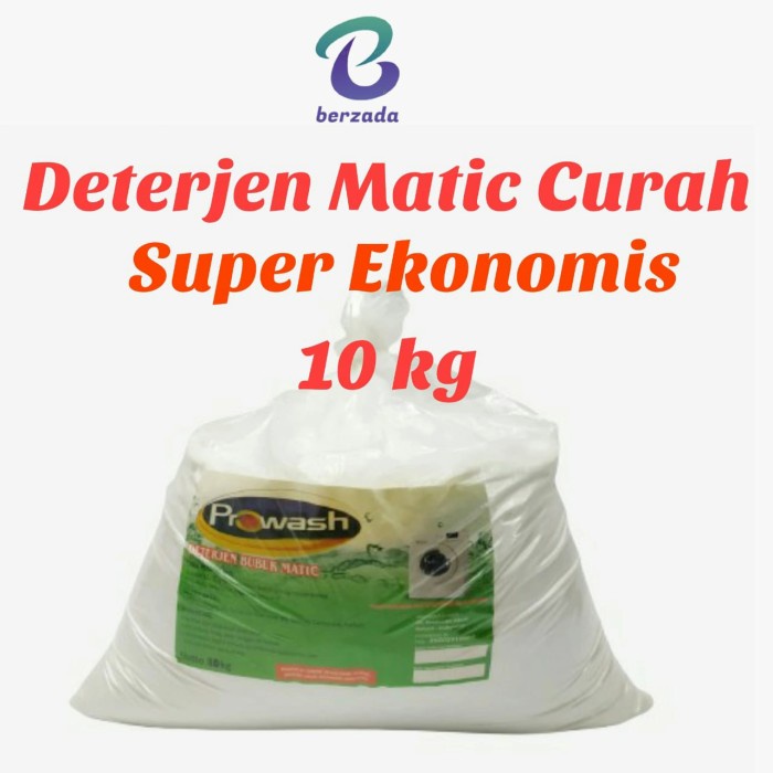 Deterjen Matic Curah / Deterjen Mesin Cuci / Pakaian / Laundry