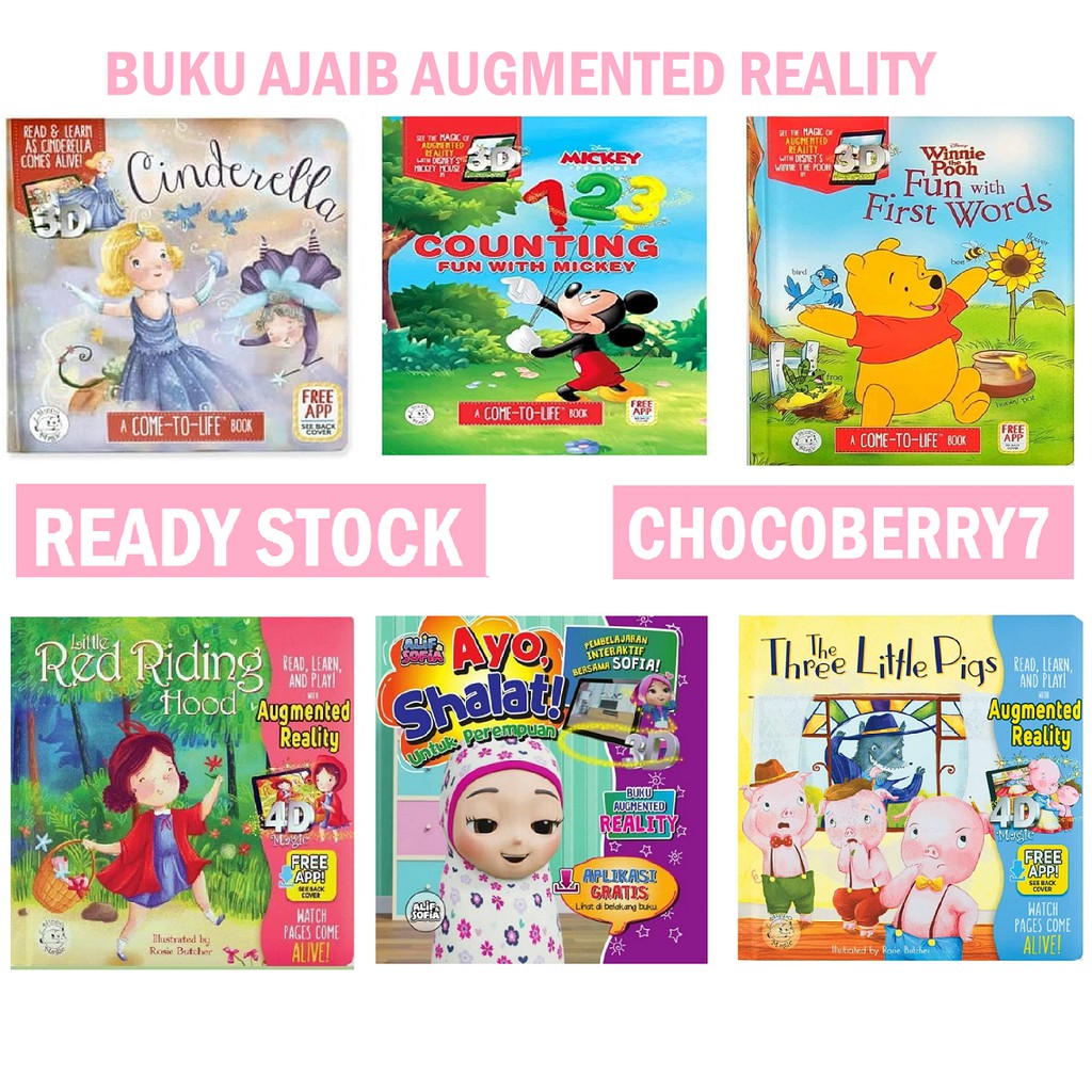 Hippo Magic Books Buku AR Augmented Reality | Buku Ajaib Cerita Anak - Semua Judul Buku