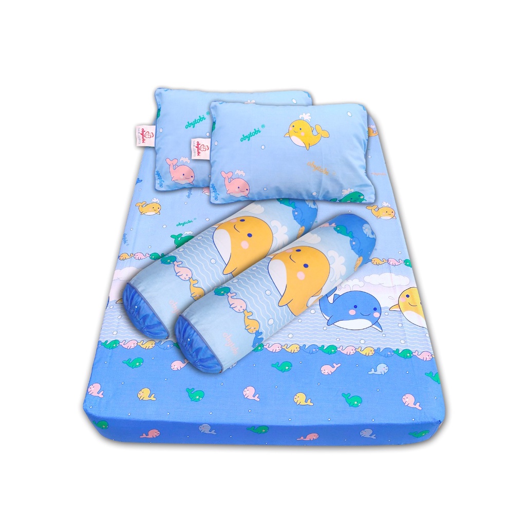 Obytobi by Obayito Sprei Set Bayi Isi 5 pc Size 95x65cm OB-016-3B