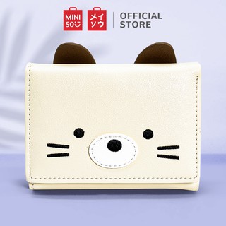 MINISO Dompet Wanita Pendek Kecil Lipat Motif Lucu