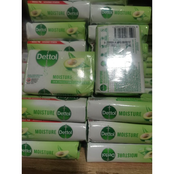 DETTOL SABUN BATANG 100GR X 5 (OBRAL) MIX VARIANT