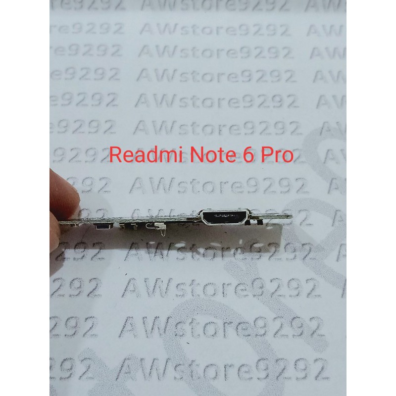 Flexibel Flexible Papan PCB Konektor Connector Charger Con Cas Con TC Xiaomi Redmi Note 6 Pro