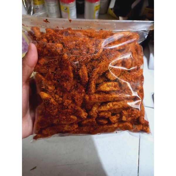 BASRENG POLOS GURIH DAN PEDAS DAUN JERUK KEMASAN 500GR