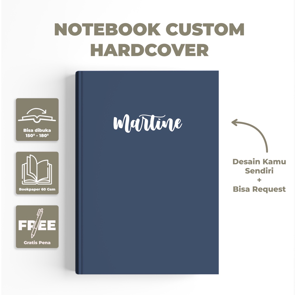 

notebook custom / notebook unik / notebook lucu / notebook estetik / notebook planner