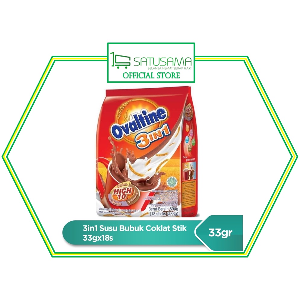 

OVALTINE 3IN1 STICK 18*33 G