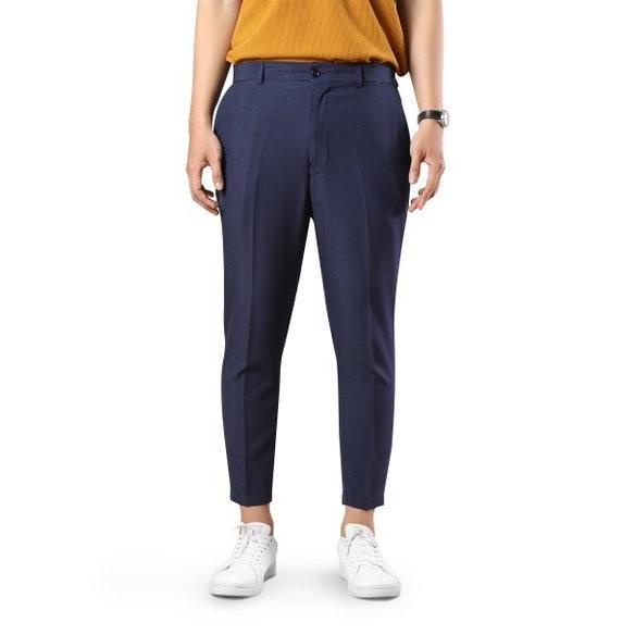 Kasual Celana Navy Ankle Air