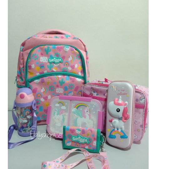 Modern.. paket hemat set smiggle senior/tas set smiggle senior