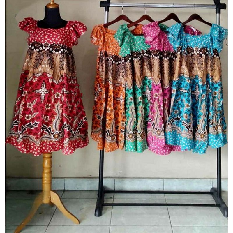 Daster batik klok serut HAP dewasa oleh oleh jogja solo pekalongan baju tidur baju hamil