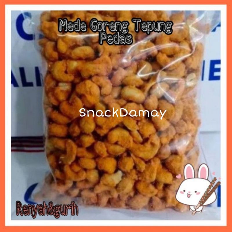 

Kacang Mede Goreng Tepung Pedas /Mete Tepung Pedas 250gr