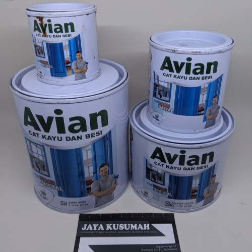 CAT AVIAN 1 KG / LITER - cat pelapis ayu besi kuat awet anti karat tahan dari sinar matahari langsun