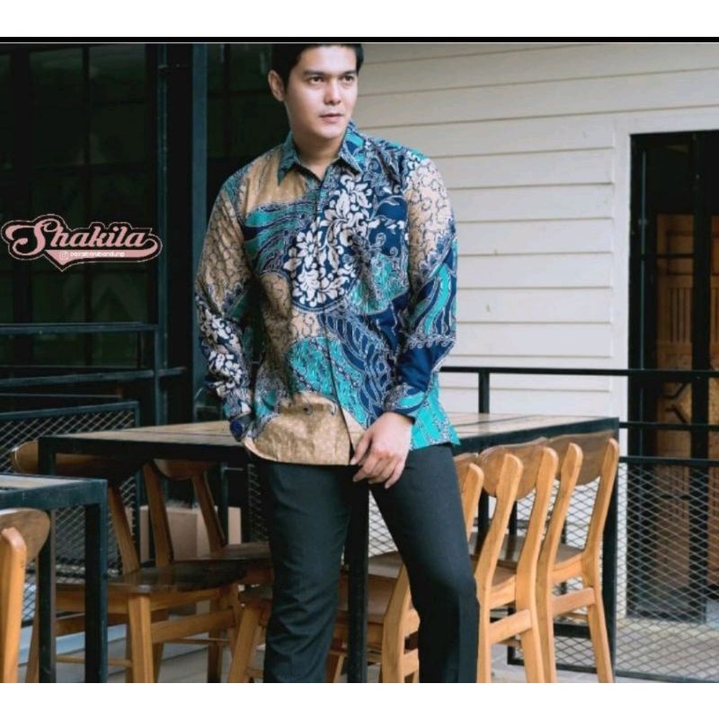 KEMEJA BATIK KATUN PREMIUM FASHION PRIA TERBARU MODIS TERKINI LENGAN PANJANG PENDEK KATUN PRIMA MURAH M L XL XXL