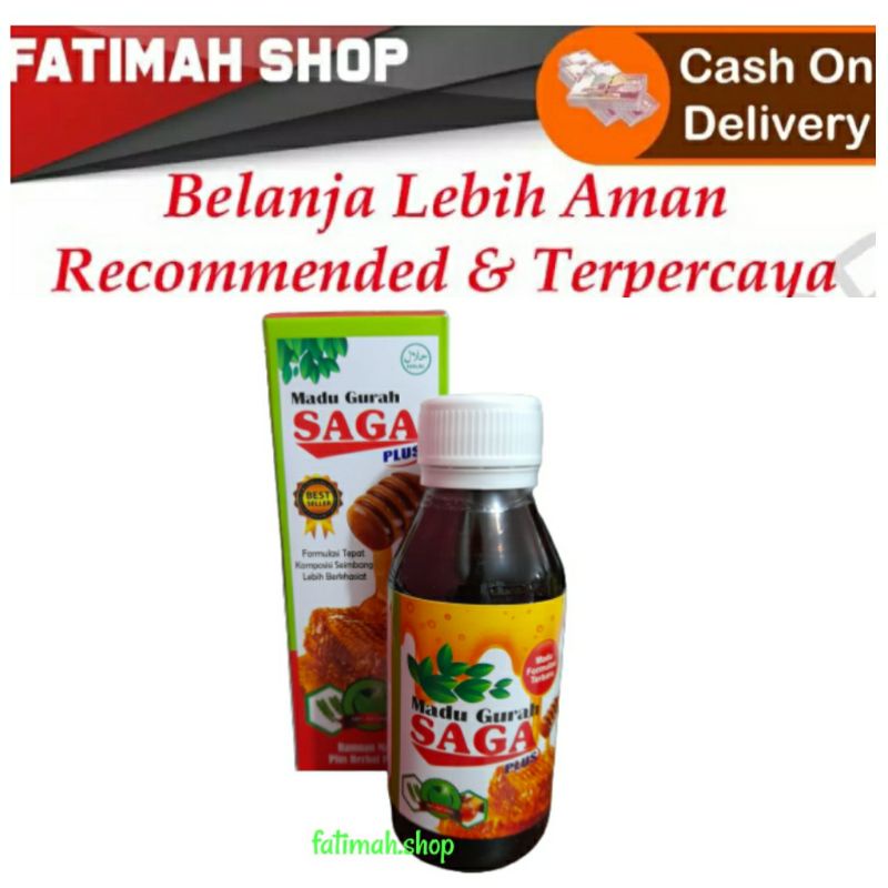 

Madu Saga Plus Pencegah flu,batuk,pilek,flek paru 179gr