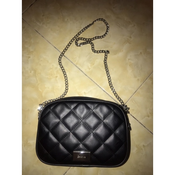 preloved Bershka Black Sling Bag