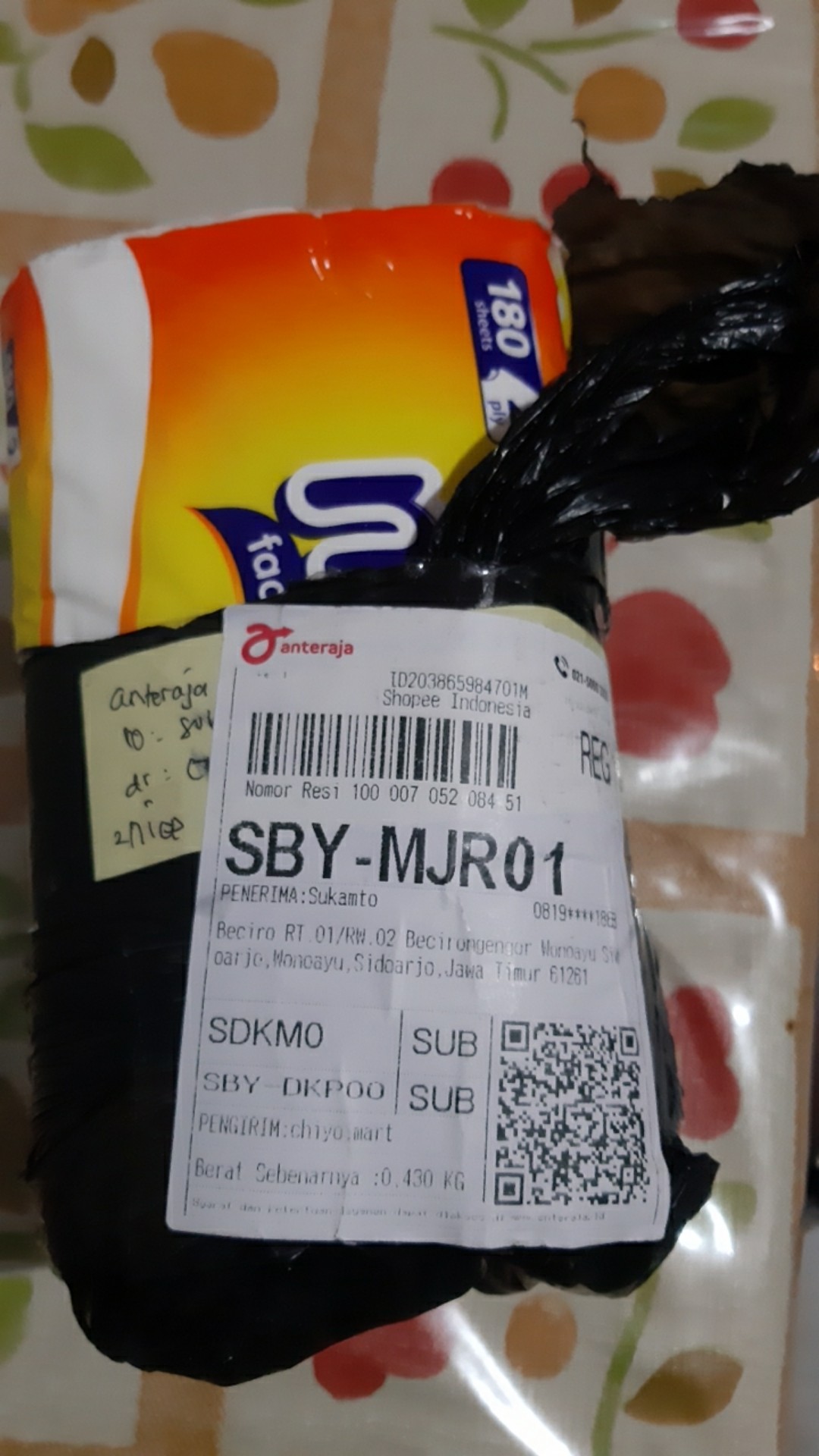 Tisu Tissue Facial Nice 180 Sheets 2ply