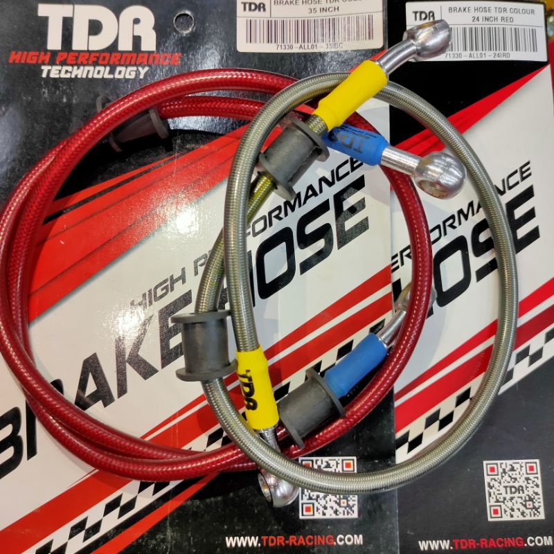 Selang Minyak Rem Depan Belakang TDR 45cm 61cm 76cm 89cm 94cm 100cm 110cm 120cm 130cm  203cm Univers