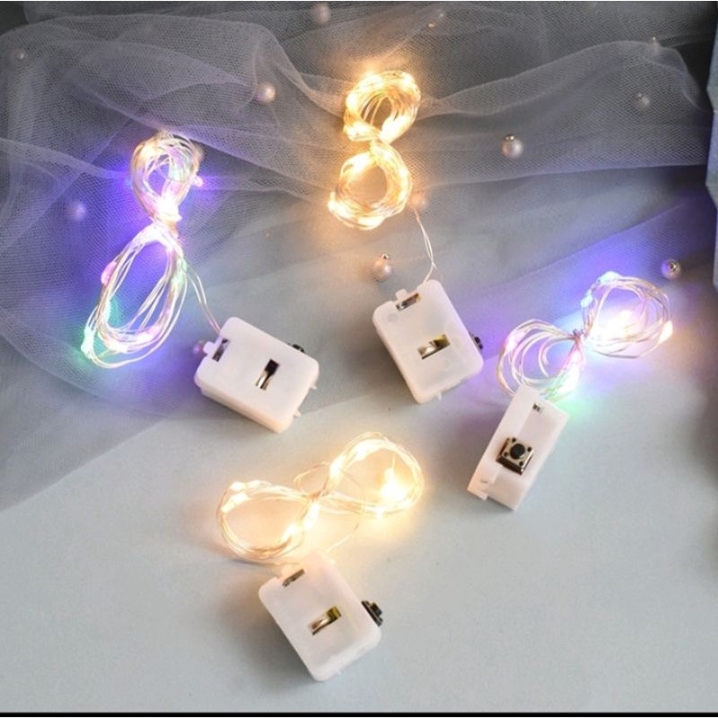 LED kawat Tumblr rainbow 1 meter, 1 Koli (isi 2000 pcs)