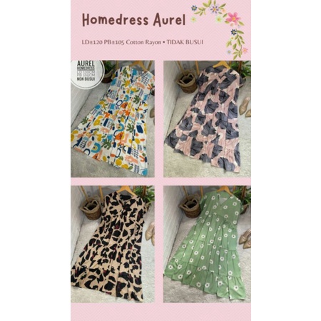 HOME DRES AUREL DASTER CANTIK BAJU NYAMAN DIRUMAH