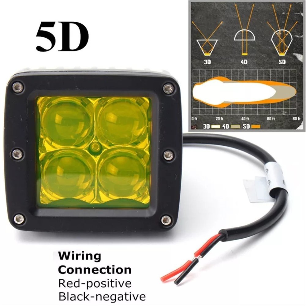 LAMPU KABUT 60 WATT SOROT KUNING  klo944