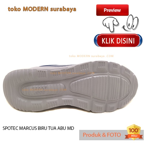 Sepatu pria sekolah casual slip on tanpa tali SPOTEC MARCUS