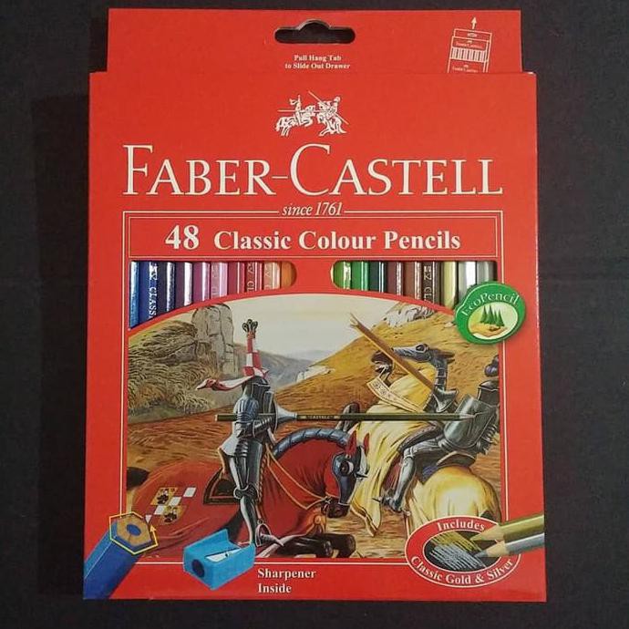 

PROMO Pensil warna faber-castell classic 48 warna