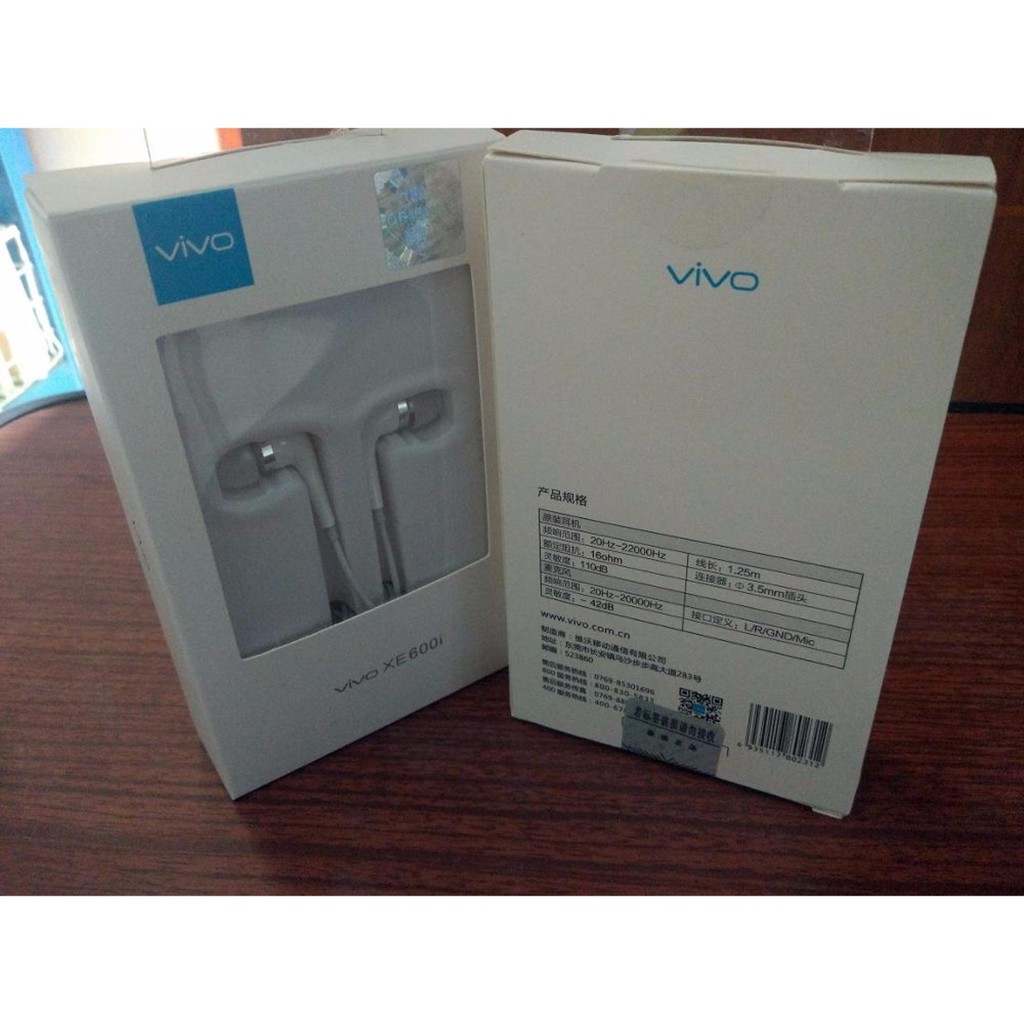 VIVO Stereo Headset XE600i Original100%