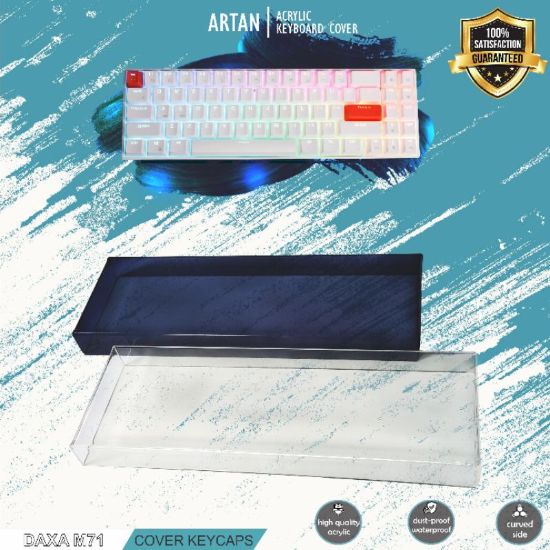 Daxa M71 ACRYLIC KEYCAPS COVER PELINDUNG CAPS KEYBOARD MECHANICAL