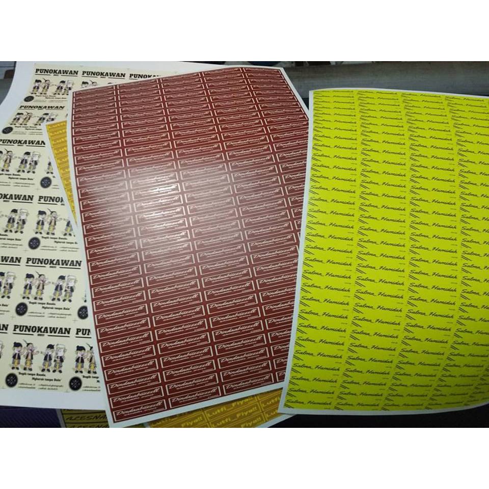 

Cetak Stiker Label Produk Makanan Minuman OLshop