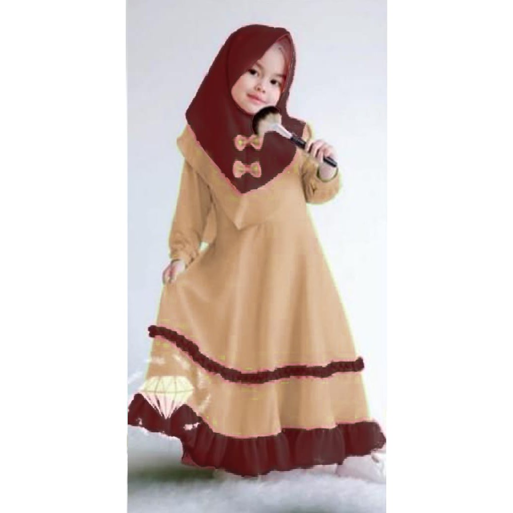 Terbaru 2020 Gamis anak Piyu, Gamis anak terbaru