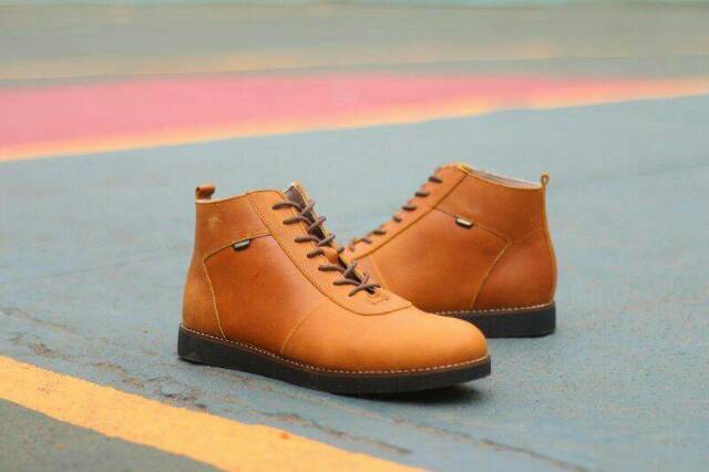 SEPATU BOOT KULIT CEVANY COREY ORIGINAL