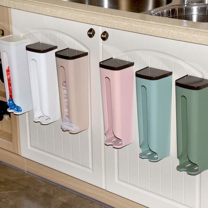 TRAVELMATE Tempat Penyimpanan Kantong Plastik Kresek Dispenser