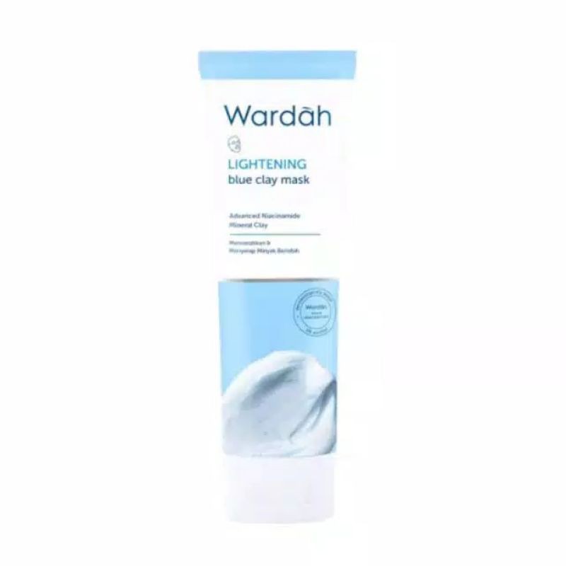 Wardah Lightening Blue Clay Mask