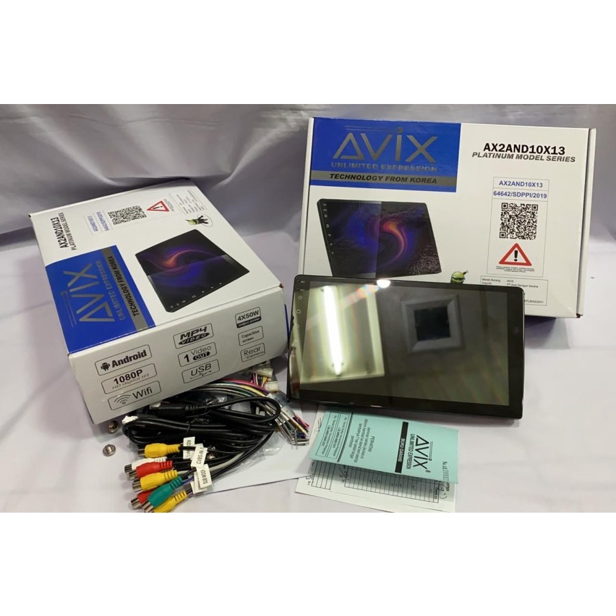 Double din Android 9 inch AVIX AX2AND10X13 Full Android 2GB+32GB Tipe BARU