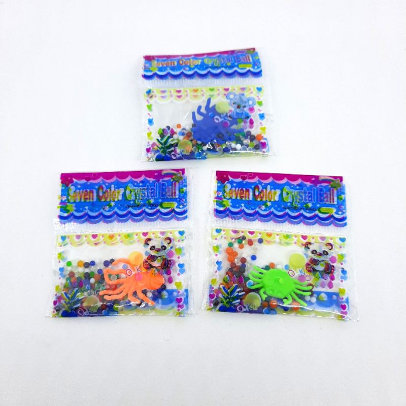 20sachet Waterbeads Hydrogel Animal Rendaman Bola Set Cristal Ball