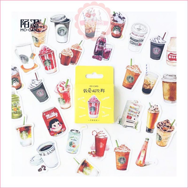 

STICKER KAWAII COFFEE