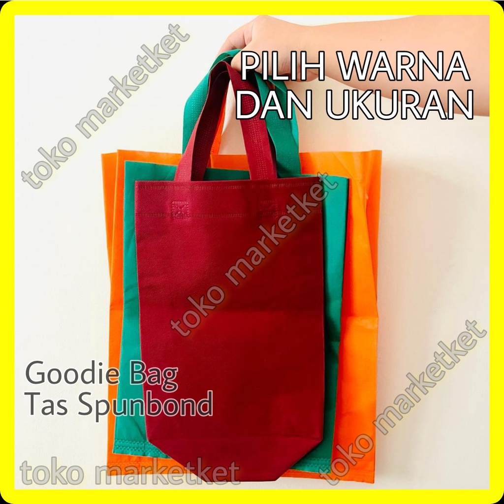 

Tas Belanja Goodie Bag Spunbond Lokal Pabrik