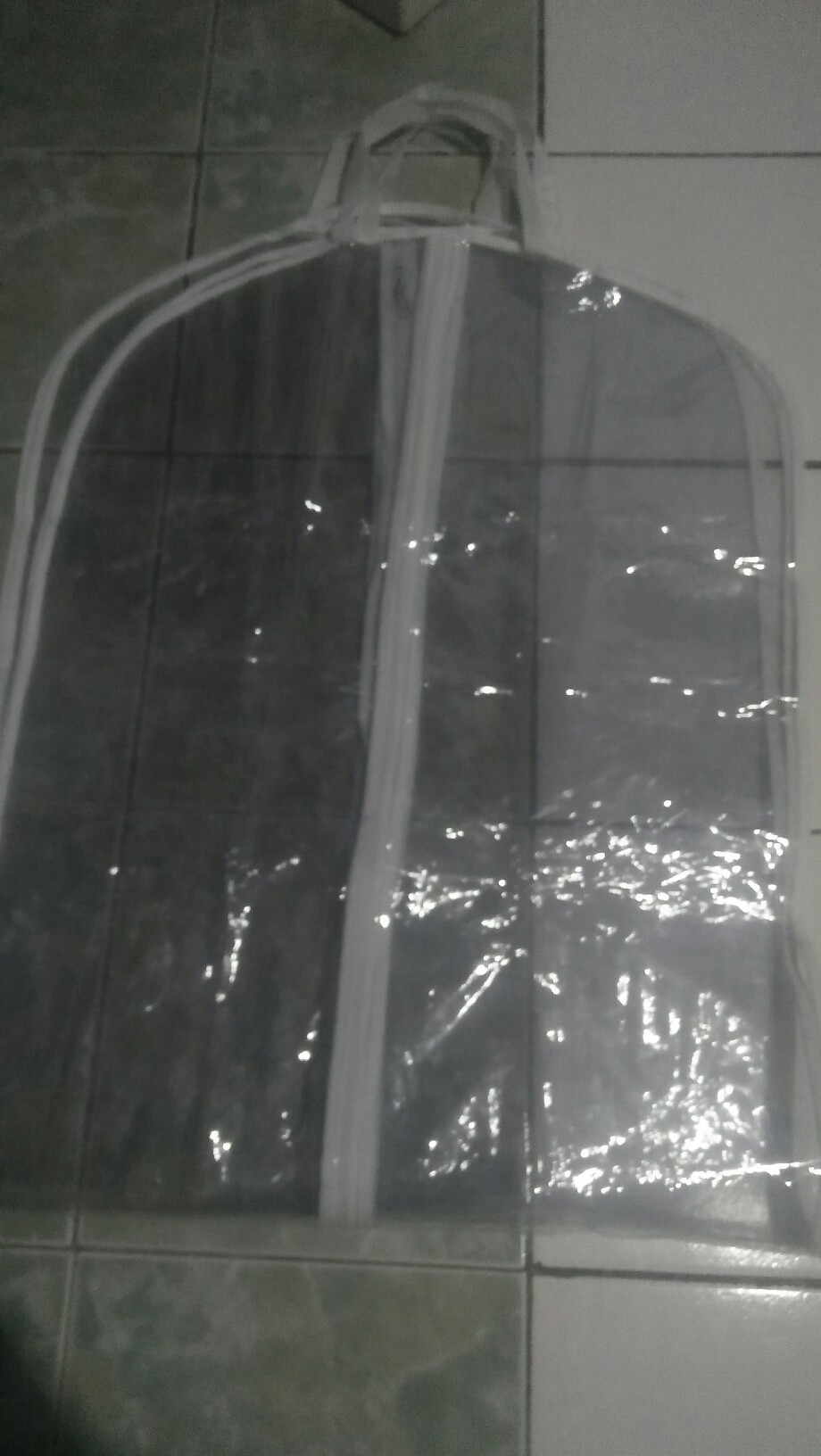 Cover Tas Gaun Plastik Mika / Sarung Tas Baju Pengantin / Cover Gantungan Gaun / Pelindung Baju Gaun