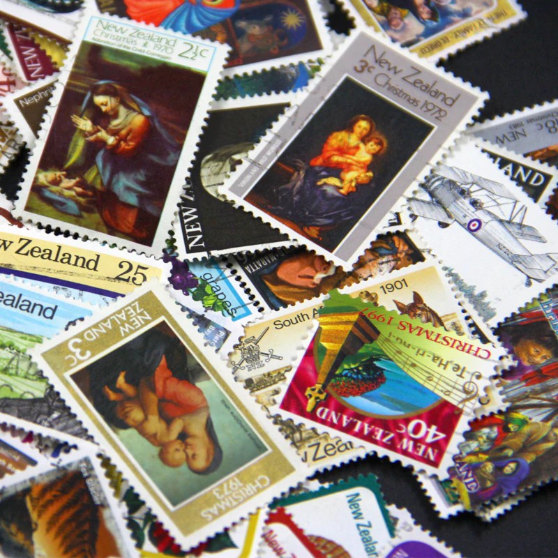 

IMPORT 100 PCS/Lot No Repeat New Zealand Postage Stamps Collections With Post Marks Stamp Postal