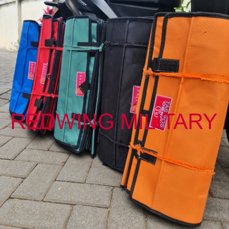 Tas Pos Obrok Kurir Sales Anti Air Tas Motor Tas Rengkek Tas Kargo Aries Jaya - Sedang