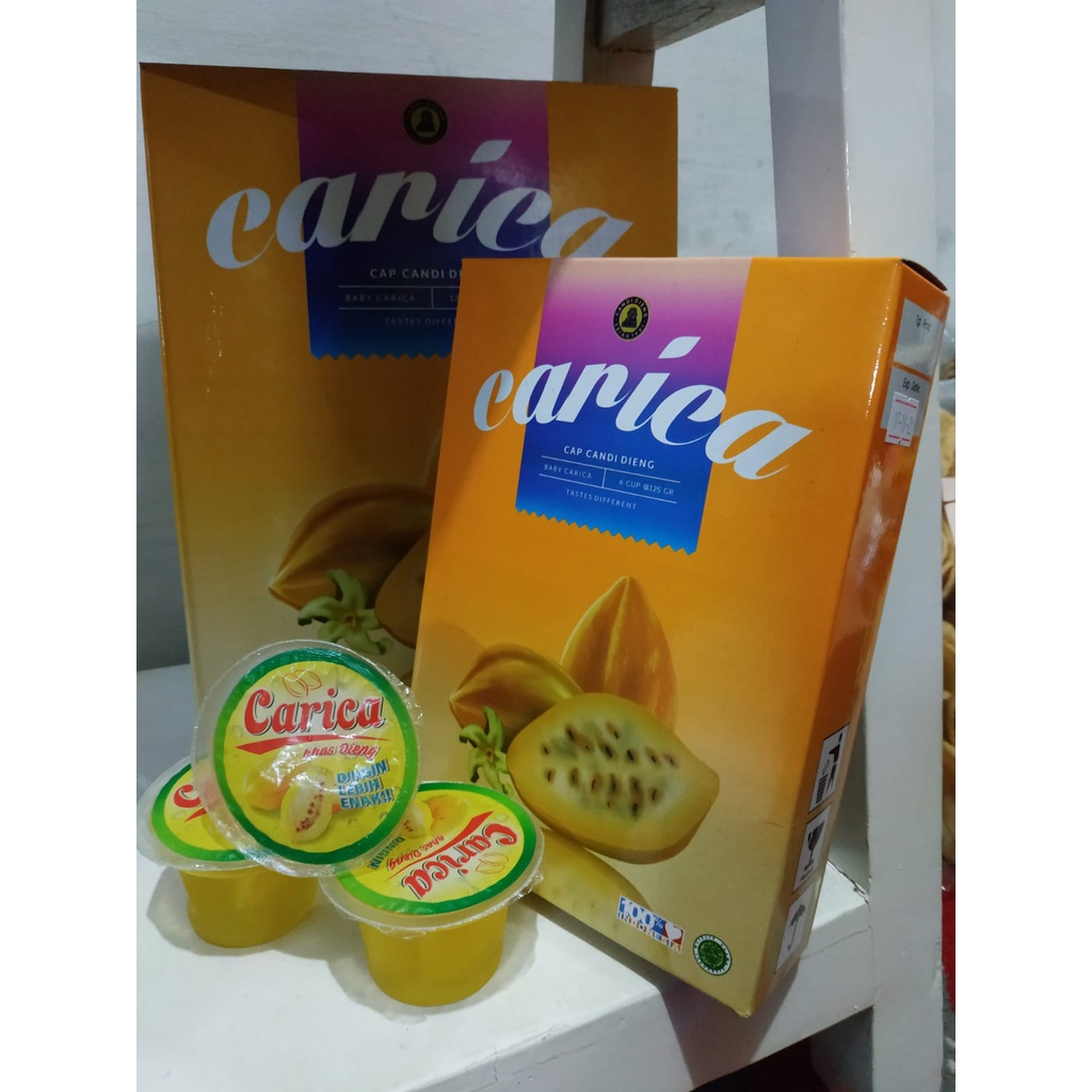 

Carica Khas Dieng 70 gr Gula Asli Tanpa Pengawet Buatan - Minuman Manisan Buah Carica Oleh-oleh Khas Dieng Wonosobo