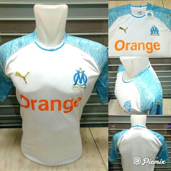 JERSEY BOLA MARSEILLE HOME 2018/2019 GRADE ORI