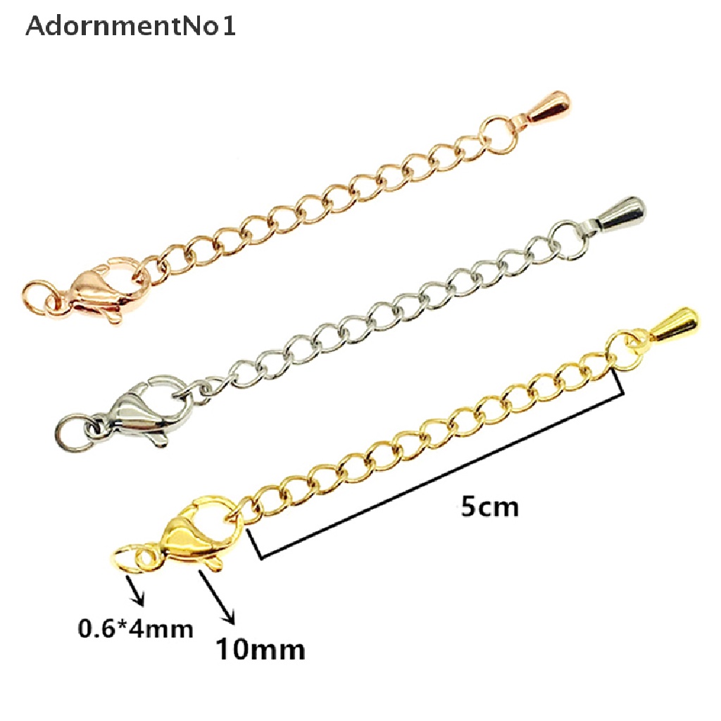 (AdornmentNo1) Rantai Extension Konektor Gelang / Kalung DIY