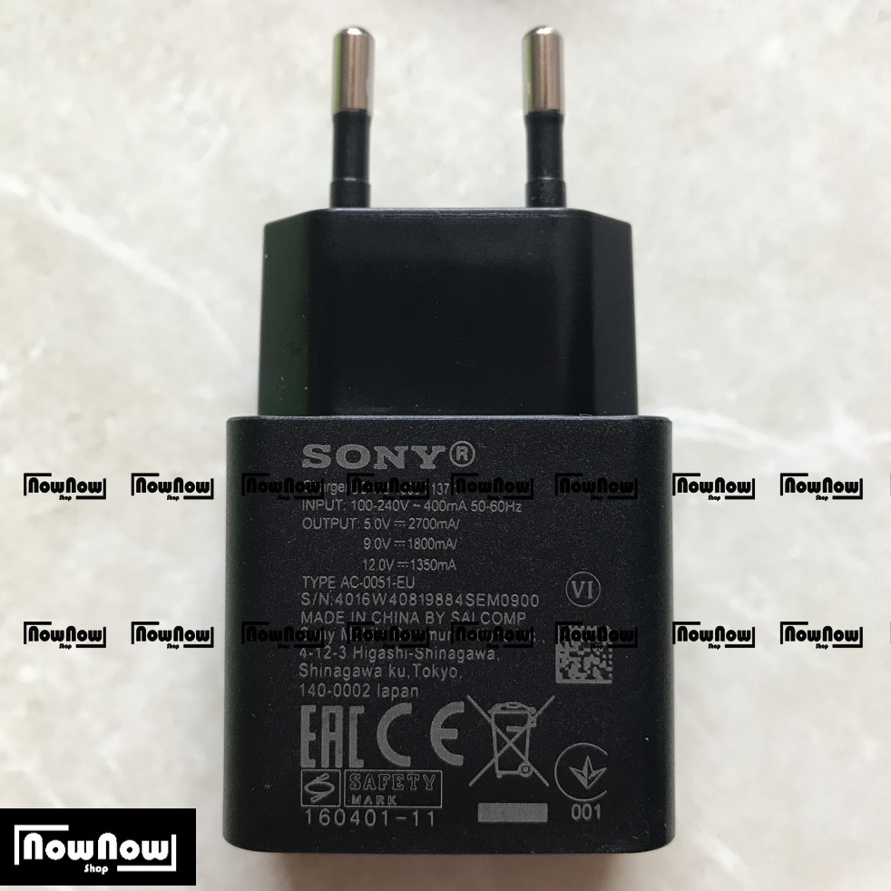 Quick Charger SONY Qualcomm Fast Charging UCH10 UCH 10 For Xperia Z2 Z3 Z4 Z5 Original